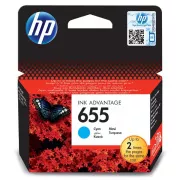 HP 655 (CZ110AE#302) - cartridge, cyan (azurová)