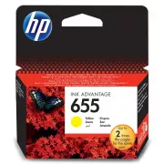 HP 655 (CZ112AE#302) - cartridge, yellow (žlutá)