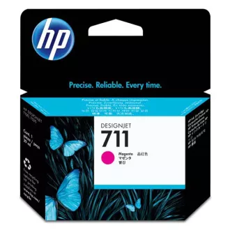 HP 711 (CZ131A) - cartridge, magenta (purpurová) HP 711 (CZ131A) - cartridge, magenta (purpurová)