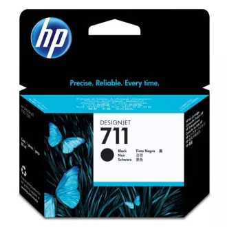 HP 711 (CZ133A) - cartridge, black (černá)