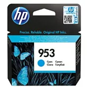 HP 953 (F6U12AE) - cartridge, cyan (azurová)