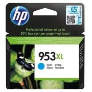 HP 953-XL (F6U16AE) - cartridge, cyan (azurová)