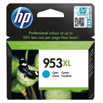 HP 953-XL (F6U16AE) - cartridge, cyan (azurová) HP 953-XL (F6U16AE) - cartridge, cyan (azurová)