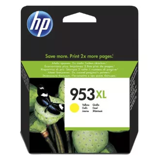 HP 953-XL (F6U18AE) - cartridge, yellow (žlutá) HP 953-XL (F6U18AE) - cartridge, yellow (žlutá)