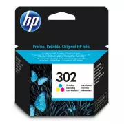 HP 302 (F6U65AE) - cartridge, color (barevná)