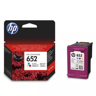 HP 652 (F6V24AE#302) - cartridge, color (barevná) HP 652 (F6V24AE#302) - cartridge, color (barevná)