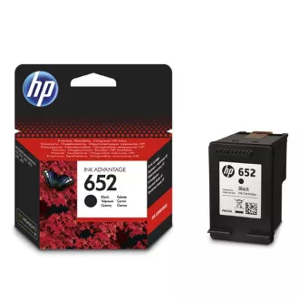 HP 652 (F6V25AE) - cartridge, black (černá) HP 652 (F6V25AE) - cartridge, black (černá)