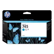 HP 745 (F9J97A) - cartridge, cyan (azurová)