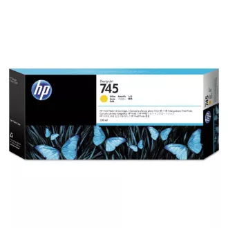 HP 745 (F9K02A) - cartridge, yellow (žlutá)