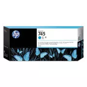 HP 745 (F9K03A) - cartridge, cyan (azurová)
