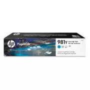 HP 981Y (L0R13A) - cartridge, cyan (azurová)