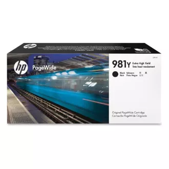 HP 981Y (L0R16A) - cartridge, black (černá) HP 981Y (L0R16A) - cartridge, black (černá)