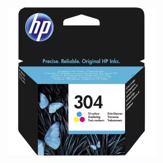 HP 304 (N9K05AE) - cartridge, color (barevná) HP 304 (N9K05AE) - cartridge, color (barevná)