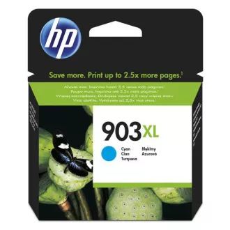 HP 903-XL (T6M03AE) - cartridge, cyan (azurová) HP 903-XL (T6M03AE) - cartridge, cyan (azurová)