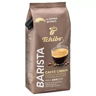 Káva zrnková, Tchibo, Barista Caffe Crema, 1kg, sáček, 100% Arabica Káva zrnková, Tchibo, Barista Caffe Crema, 1kg, sáček, 100% Arabica
