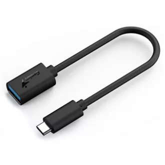 USB redukce, (3.0), USB C samec - USB A samice, černá, Genius USB 3.0, až 5Gbps USB redukce, (3.0), USB C samec - USB A samice, černá, Genius USB 3.0, až 5Gbps