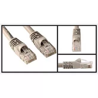 Síťový LAN kabel FTP patchcord, Cat.5e, RJ45 samec - RJ45 samec, 30 m, stíněný, šedý, economy, DOPRODEJ Síťový LAN kabel FTP patchcord, Cat.5e, RJ45 samec - RJ45 samec, 30 m, stíněný, šedý, economy, DOPRODEJ