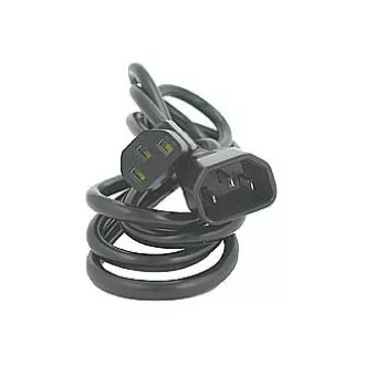 Síťový kabel 230V prodlužovací, C13 - C14, 3m, VDE approved, černý, Logo, blistr, DOPRODEJ Síťový kabel 230V prodlužovací, C13 - C14, 3m, VDE approved, černý, Logo, blistr, DOPRODEJ
