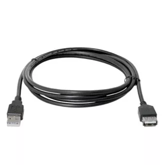 USB prodlužka (2.0), USB A samec - USB A samice, 1.8m, černá, DOPRODEJ USB prodlužka (2.0), USB A samec - USB A samice, 1.8m, černá, DOPRODEJ