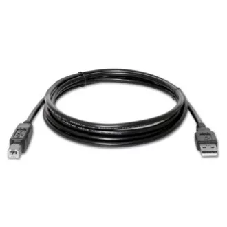 Logo USB kabel (2.0), USB A samec - USB B samec, 5m, černý Logo USB kabel (2.0), USB A samec - USB B samec, 5m, černý