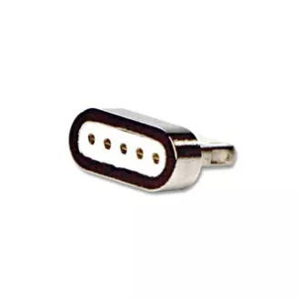 USB kabel s koncovkami (2.0), USB A samec - microUSB samec + Apple Lightning samec + USB C sam, 1m, kulatý, opletený, stříbrný, ma USB kabel s koncovkami (2.0), USB A samec - microUSB samec + Apple Lightning samec + USB C sam, 1m, kulatý, opletený, stříbrný, ma
