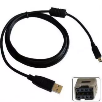 Logo USB kabel (2.0), USB A samec - 8-pin samec, 26726, 1.8m, černý, MINOLTA, DOPRODEJ Logo USB kabel (2.0), USB A samec - 8-pin samec, 26726, 1.8m, černý, MINOLTA, DOPRODEJ