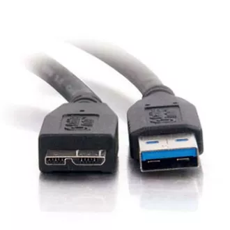 USB kabel (3.0), USB A samec - USB micro B samec, 0.5m, černý, DOPRODEJ USB kabel (3.0), USB A samec - USB micro B samec, 0.5m, černý, DOPRODEJ