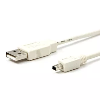 Logo USB kabel (2.0), USB A samec - 4-pin samec, 1.8m, bílý, blistr, MITSUMI, DOPRODEJ Logo USB kabel (2.0), USB A samec - 4-pin samec, 1.8m, bílý, blistr, MITSUMI, DOPRODEJ
