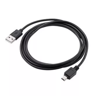 Logo USB kabel (2.0), USB A samec - miniUSB samec, 3m, černý Logo USB kabel (2.0), USB A samec - miniUSB samec, 3m, černý