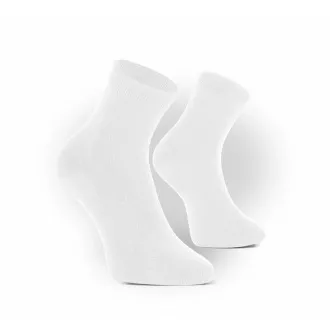 Bambusové ponožky Bamboo medical antibakterial, 3páry bílé vel. 39-42