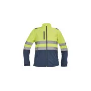GRANADA HV SOFTSH.bunda žlutá/navy