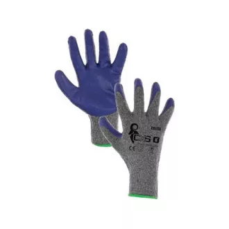 Rukavice CXS COLCA, máčené v latexu, šedo Rukavice CXS COLCA, máčené v latexu, šedo