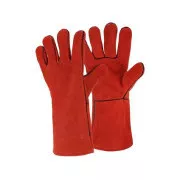 Rukavice CXS PATON RED, svářecí, červené, vel. 1
