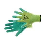 GROOVY GREEN rukavice nylon latex zelená