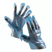 DUCK BLUE rukavice JR polyetylénové modré
