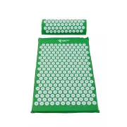 Akupresurní PREMIUM podložka na cvičení s polštářkem 67x42x2 cm