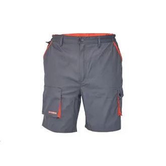 DESMAN šortky šedá/oranžová DESMAN šortky šedá/oranžová