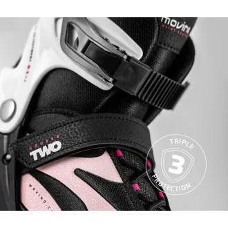 Kolečkové brusle Movino Cruzer Two, Pink