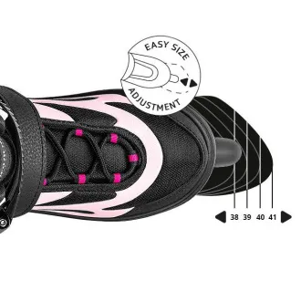 Kolečkové brusle Movino Cruzer Two, Pink