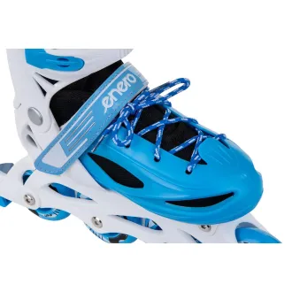 Kolečkové brusle 4v1 Enero KIDS - modro-bílé Kolečkové brusle 4v1 Enero KIDS - modro-bílé