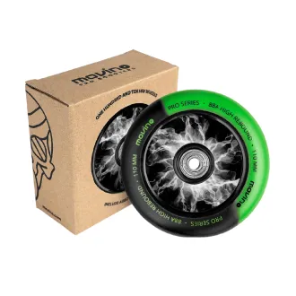 Náhradní kolečka na freestyle koloběžku MOVINO Maniac, 110 mm, Nylon, 2 ks Náhradní kolečka na freestyle koloběžku MOVINO Maniac, 110 mm, Nylon, 2 ks