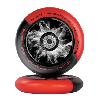 Náhradní kolečka na freestyle koloběžku MOVINO Maniac, 110 mm, Nylon, 2 ks Náhradní kolečka na freestyle koloběžku MOVINO Maniac, 110 mm, Nylon, 2 ks