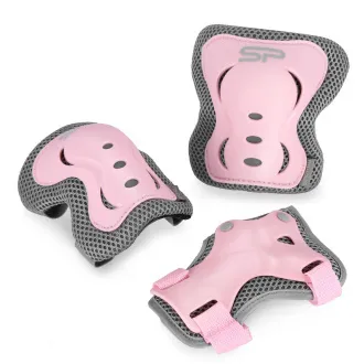Set chráničů SP PROTECTOR, růžovo-šedé