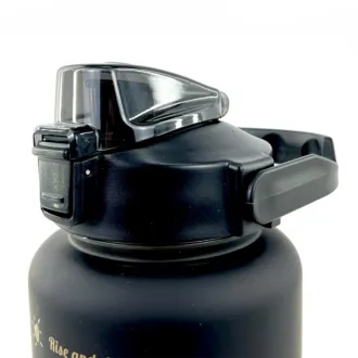 Motivační sportovní láhev 3v1, 2000 ml + 900 ml + 300 ml