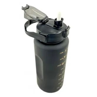 Motivační sportovní láhev 3v1, 2000 ml + 900 ml + 300 ml