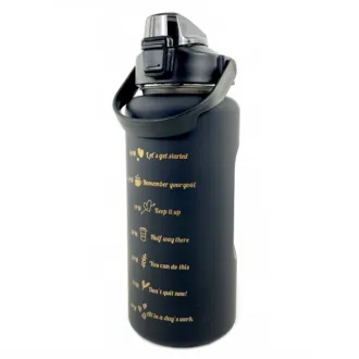 Motivační sportovní láhev 3v1, 2000 ml + 900 ml + 300 ml