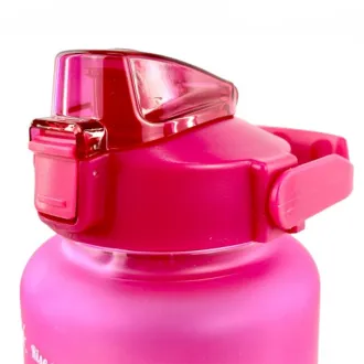 Motivační sportovní láhev 3v1, 2000 ml + 900 ml + 300 ml