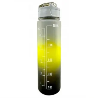 Motivační sportovní láhev 3v1, 2000 ml + 900 ml + 300 ml
