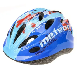 Cyklistická dětská přilba MTR BLUE SPLASH Cyklistická dětská přilba MTR BLUE SPLASH