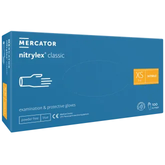 NITRYLEX CLASSIC - Nitrilové rukavice (bez pudru) modré, nesterilní - 100 ks NITRYLEX CLASSIC - Nitrilové rukavice (bez pudru) modré, nesterilní - 100 ks